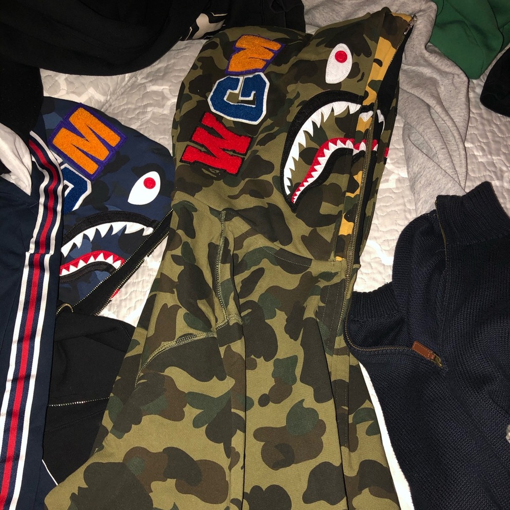 Bape hoodies